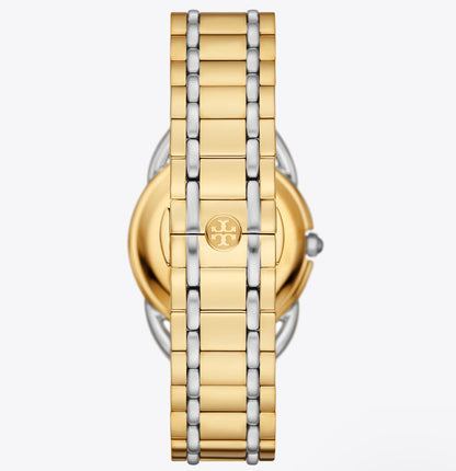TORY BURCH MILLER WATCH TWO-TONE STAINLESS STEEL